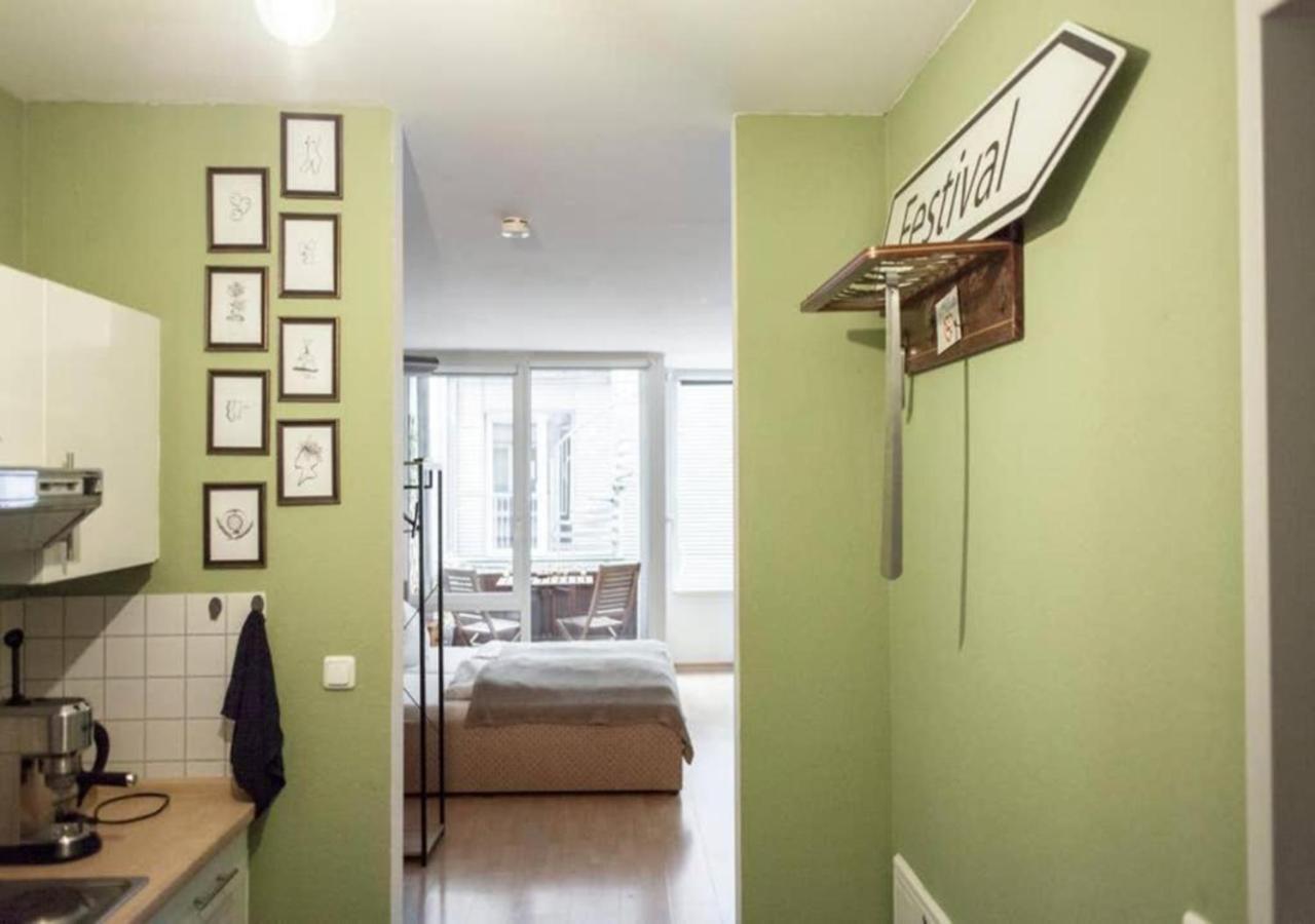 Zentrale - Ferienwohnung Am Thomaskirchhof Leipzig Extérieur photo